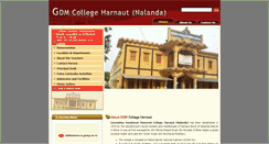 Desktop Screenshot of gdmcollegeharnaut.org